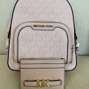 BRAND NEW Convertible Mini Backpack with Matching Cardholder Wallet